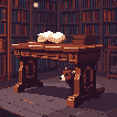 Oak Reading Desk, из игры The Emerald Frontier