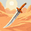 Bone-Hilted Scimitar, from The Emerald Frontier