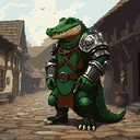 Sergeant Krock, from The Emerald Frontier