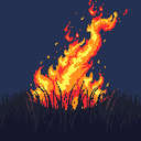 Raging Fire, from The Emerald Frontier