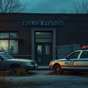 Abandoned Quahog Police Department, from Zombie Apocalypse